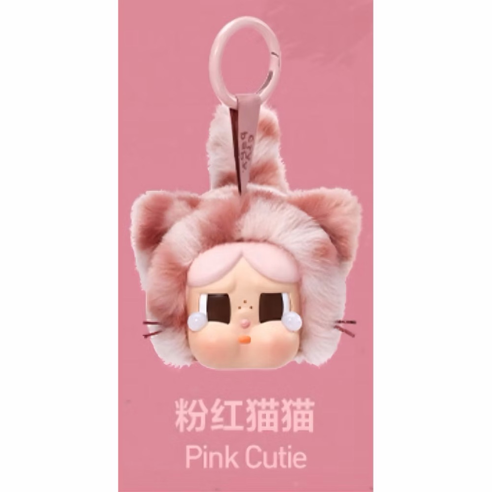 《現貨》 POPMART泡泡瑪特 CRYBABY 豹豹貓貓系列 - 搪膠毛絨掛件盲盒 哭娃 確認款 隱藏款-規格圖5