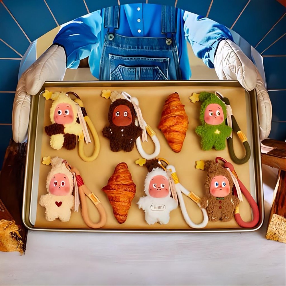 《現貨》POPMART 泡泡瑪特 星星人 美味時刻系列-現烤小餅乾 毛絨 盲盒-細節圖3