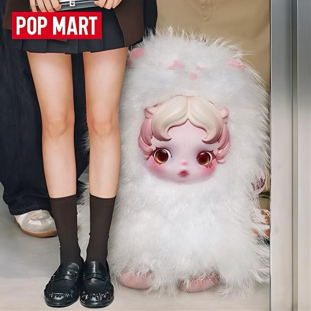《現貨》POPMART 泡泡瑪特SKULLPANDA 不眠 劇場系列You Found Me毛絨公仔掛件盲盒 可別掛包包-細節圖2