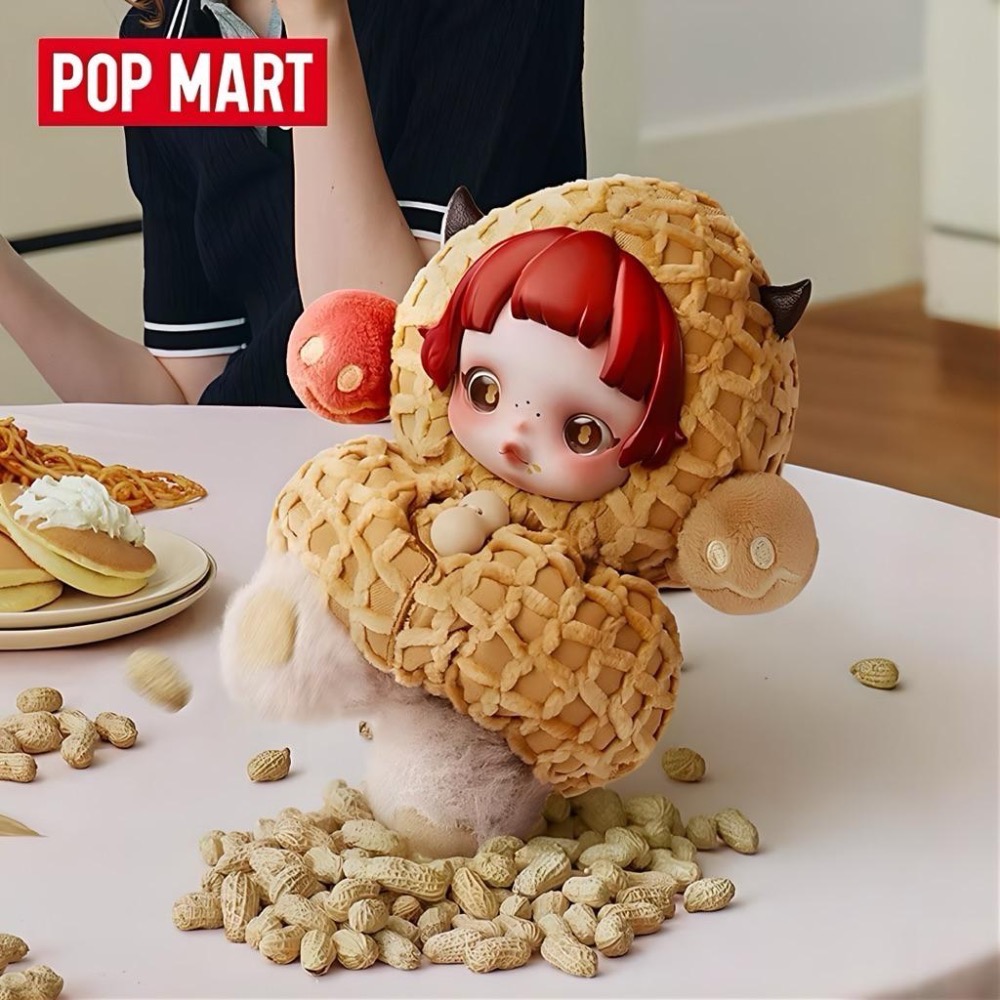 《現貨》POPMART 泡泡瑪特SKULLPANDA 不眠 劇場系列You Found Me毛絨公仔掛件盲盒 可別掛包包-細節圖4