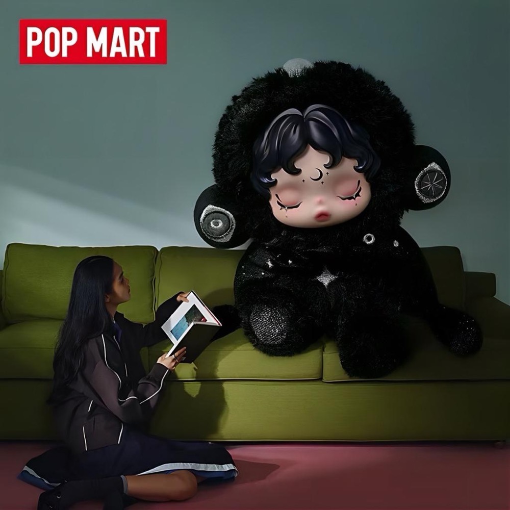 《現貨》POPMART 泡泡瑪特SKULLPANDA 不眠 劇場系列You Found Me毛絨公仔掛件盲盒 可別掛包包-細節圖8