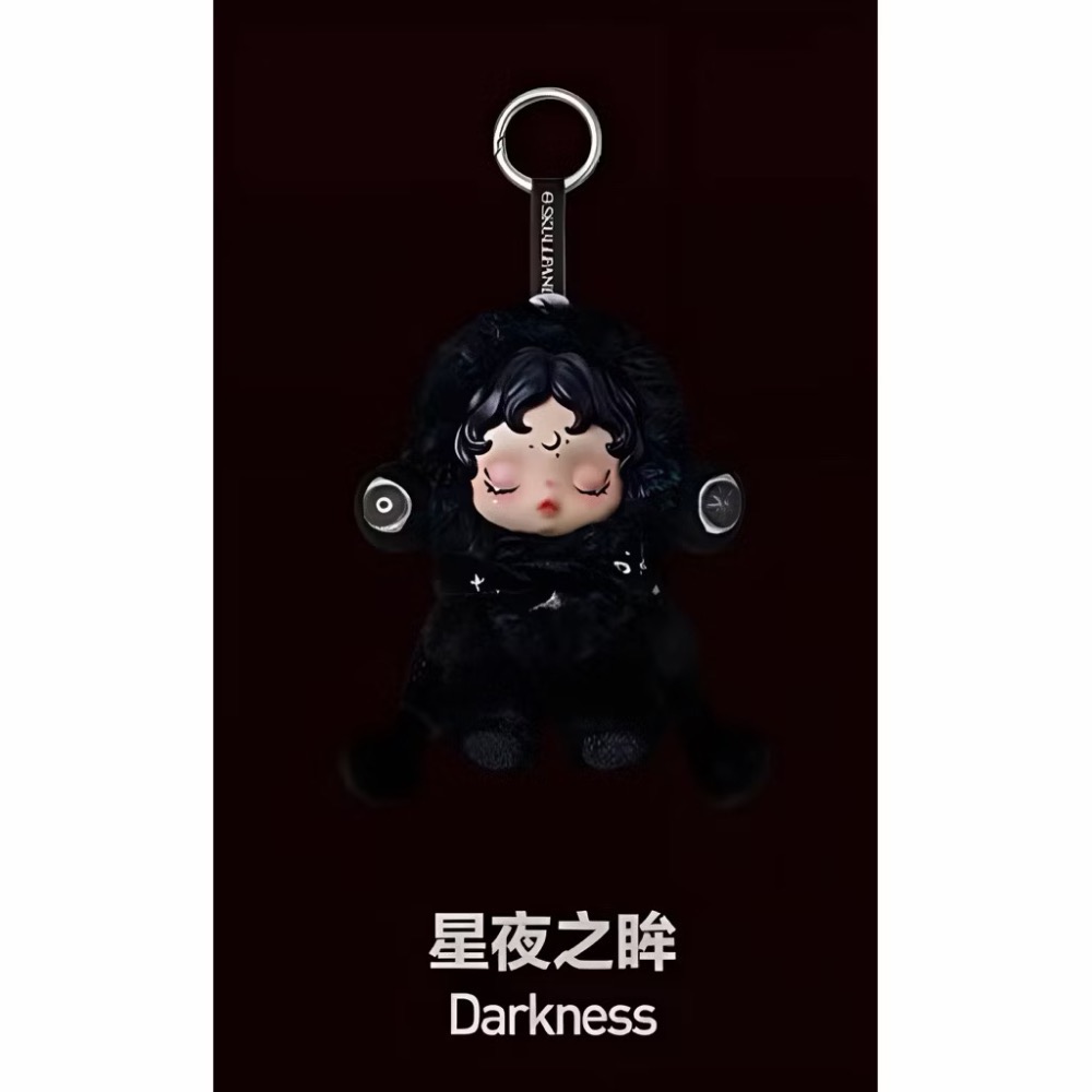 《現貨》POPMART 泡泡瑪特SKULLPANDA 不眠 劇場系列You Found Me毛絨公仔掛件盲盒 可別掛包包-規格圖9