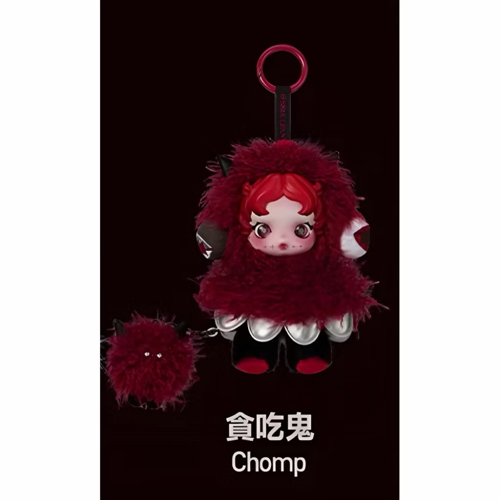 《現貨》POPMART 泡泡瑪特SKULLPANDA 不眠 劇場系列You Found Me毛絨公仔掛件盲盒 可別掛包包-規格圖9