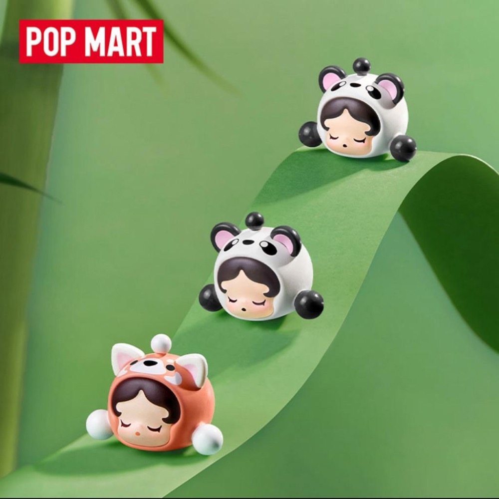 《現貨》popmart 泡泡瑪特 成都限定 泡泡萌粒 SKULLPANDA熊貓拍檔系列公仔 大熊貓 小熊貓 單顆販售-細節圖4