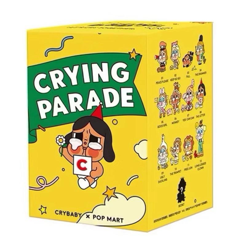 《現貨》popmart 泡泡瑪特 crybaby 哭娃 巡遊 系列 盲盒 隱藏款 吉象國王-細節圖2