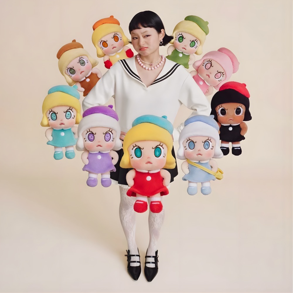 《現貨》POPMART 泡泡瑪特Angry Molly - 心火怒放系列毛絨掛件 確認款 赤火 隱藏款 藍火 墨火 螢火-細節圖4