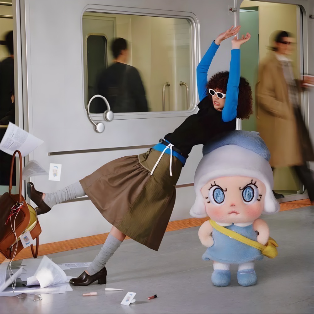 《現貨》POPMART 泡泡瑪特Angry Molly - 心火怒放系列毛絨掛件 確認款 赤火 隱藏款 藍火 墨火 螢火-細節圖7