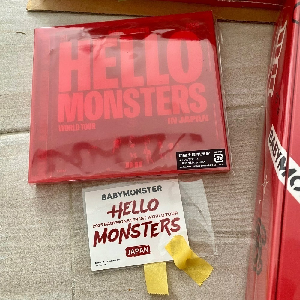 日本進口版 🇯🇵BABYMONSTER 世巡 in 橫濱 2025 日本進口版-細節圖3