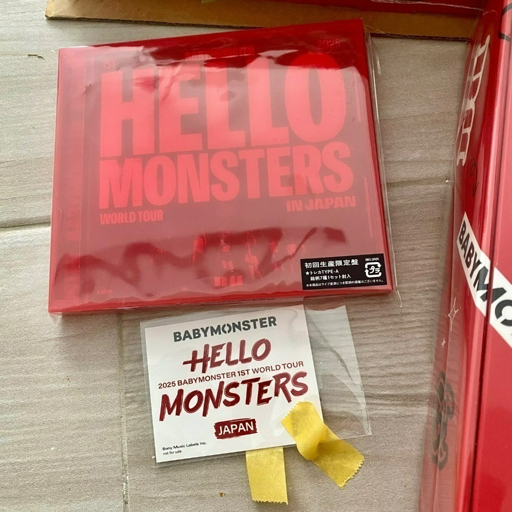 日本進口版 預購🇯🇵 BABYMONSTER 世巡 in 橫濱 2025 演唱會影像-細節圖3