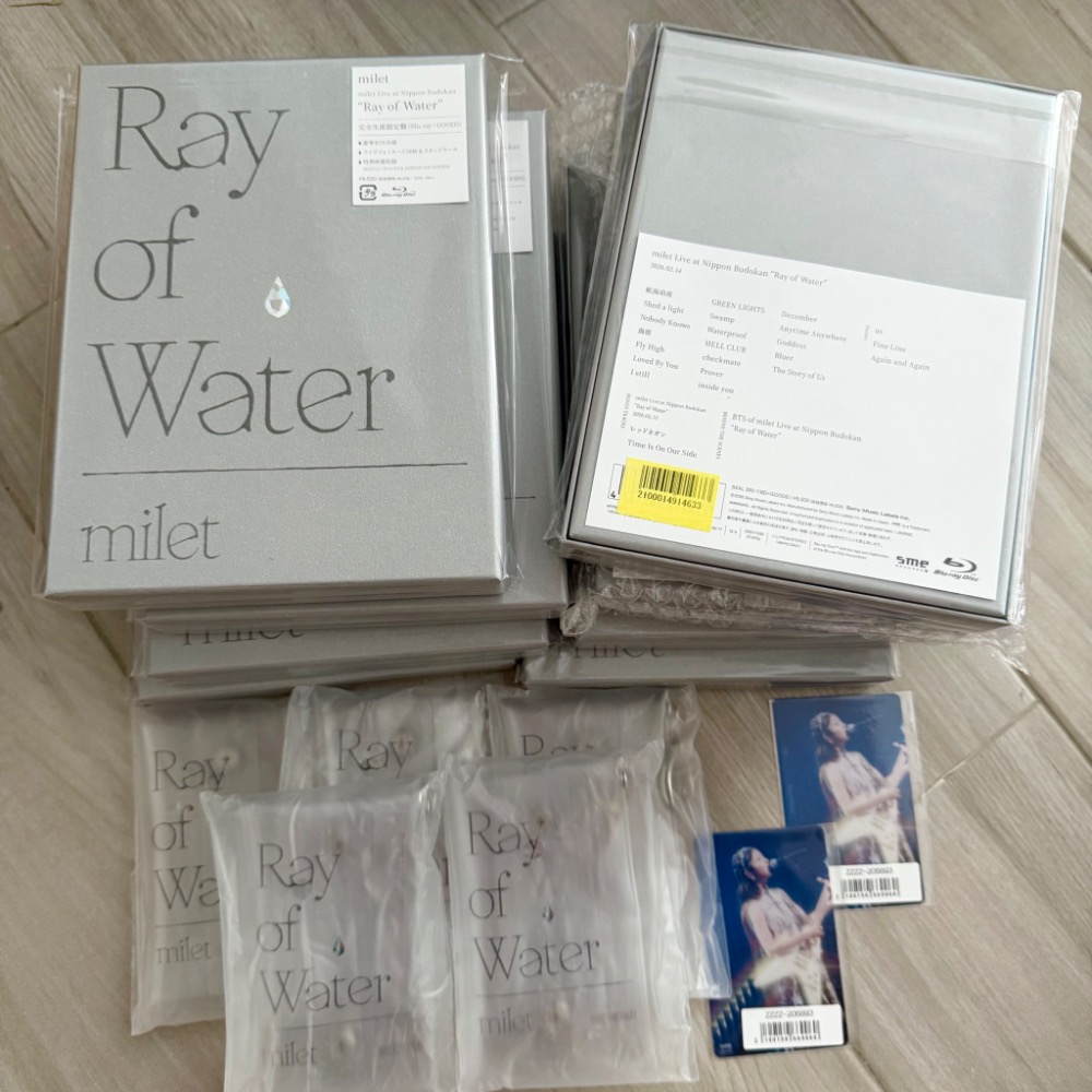 日本進口 特典🇯🇵milet Live at Nippon Budokan Ray of Water 武道館 演唱會-細節圖2