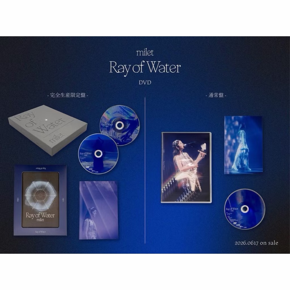 日本進口 特典🇯🇵milet Live at Nippon Budokan Ray of Water 武道館 演唱會-細節圖5