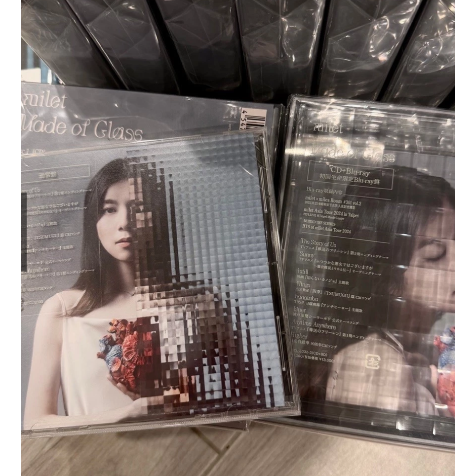 日本進口版 預購🇯🇵 milet Made of Glass 第四張專輯-細節圖2