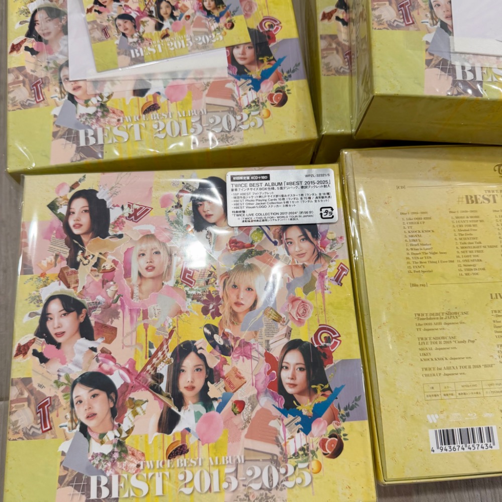 日本進口版 特典🇯🇵 TWICE BEST ALBUM #BEST 2015-2025 精選輯 最佳專輯-細節圖2