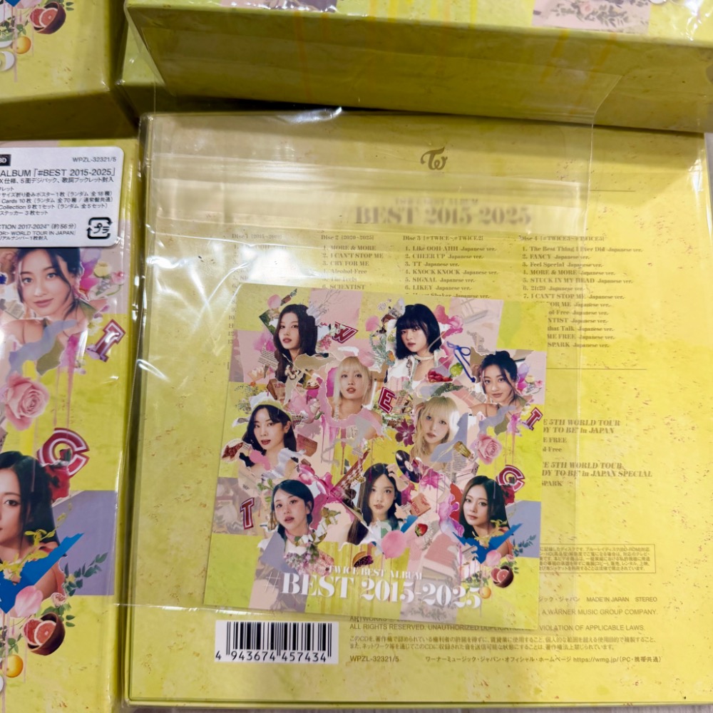 日本進口版 特典🇯🇵 TWICE BEST ALBUM #BEST 2015-2025 精選輯 最佳專輯-細節圖3
