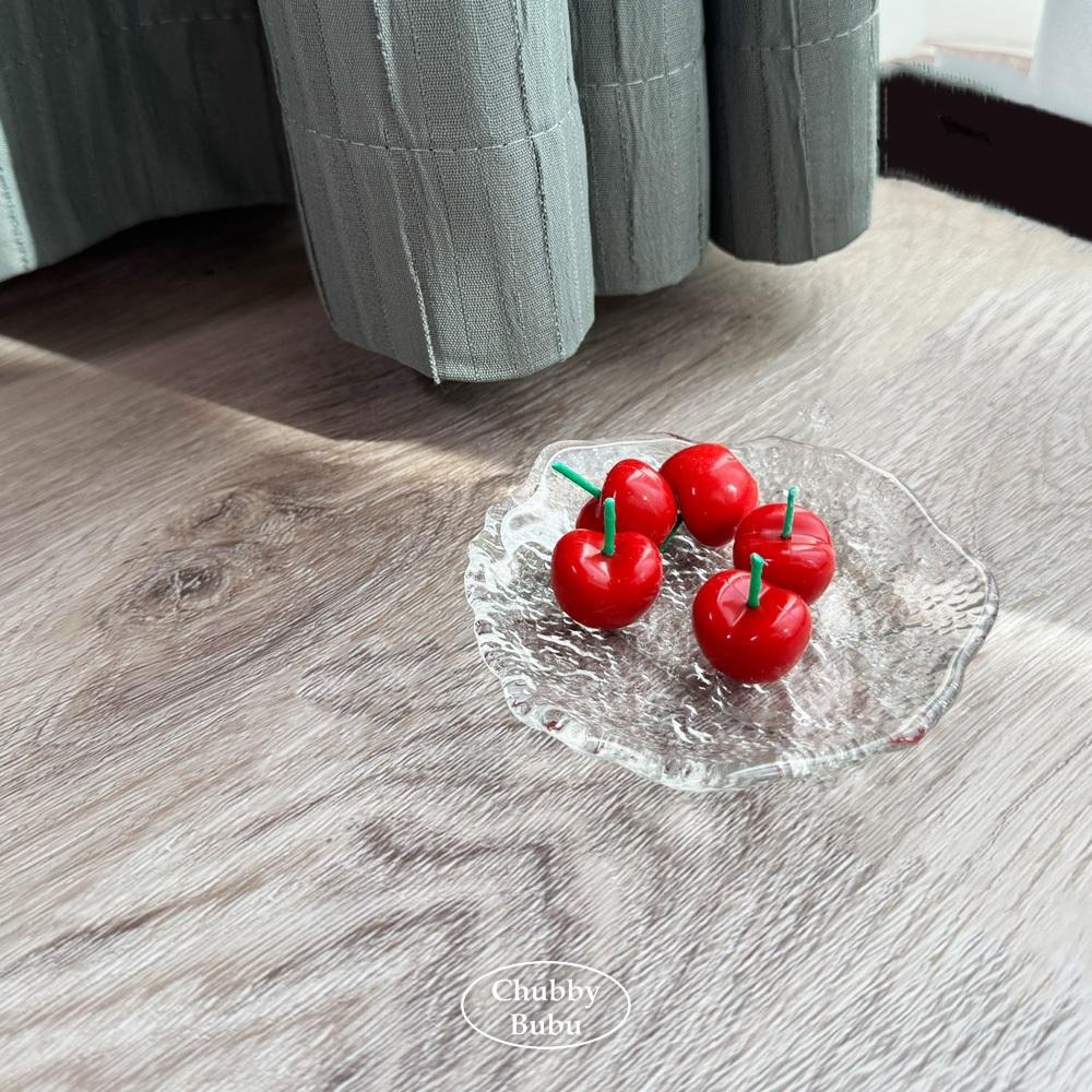 韓式經典櫻桃蠟燭🍒 拇指櫻桃生日蠟燭 蛋糕蠟燭 單顆入-細節圖2