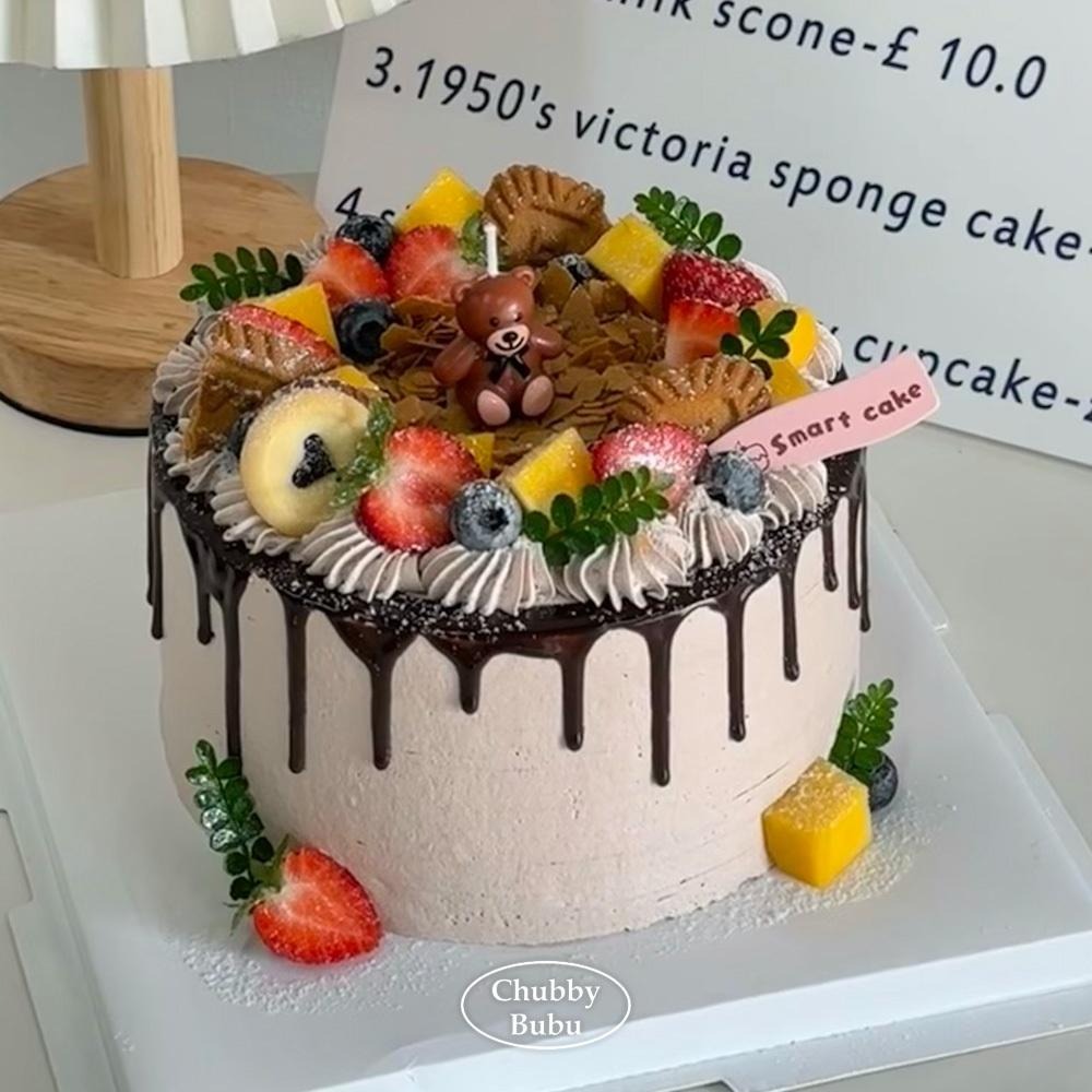 歡樂派對帽小熊蠟燭 經典熊熊生日蠟燭-細節圖6