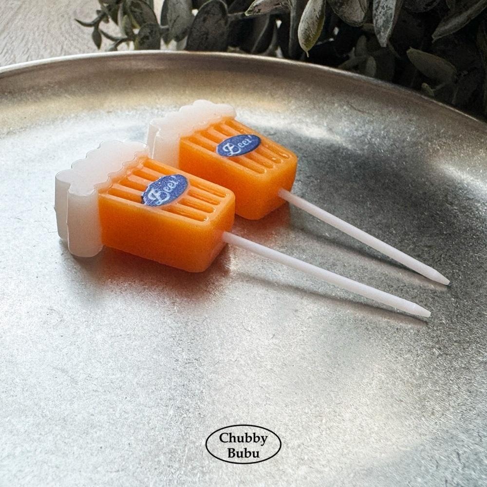 cheers! 大人系韓國燒酒蠟燭 啤酒蠟燭 乾杯生日蠟燭 父親節蠟燭-細節圖2