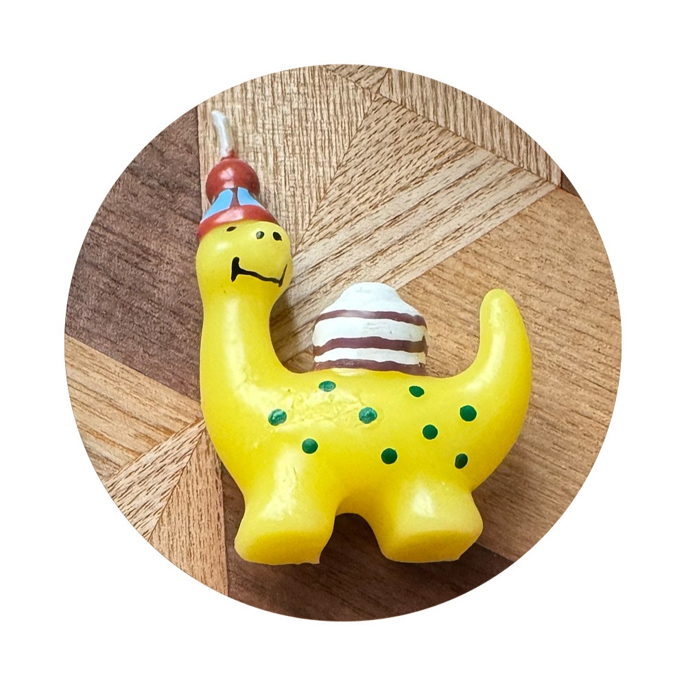 可選色🎉歡樂恐龍派對 恐龍蠟燭 手繪生日蠟燭 蛋糕裝飾蠟燭 ✿ 巧比咘咘 ᴄʜᴜʙʙʏ ʙᴜʙᴜ-規格圖9