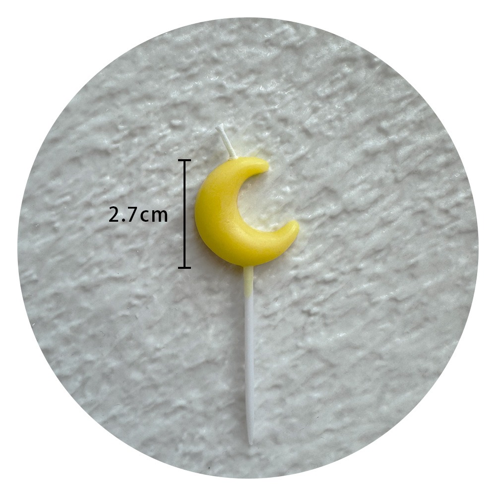 韓系俏皮小黑貓蠟燭🐈‍⬛ 心形鼻小貓蠟燭 單支入。生日蠟燭 寵物蠟燭 許願蠟燭-規格圖5