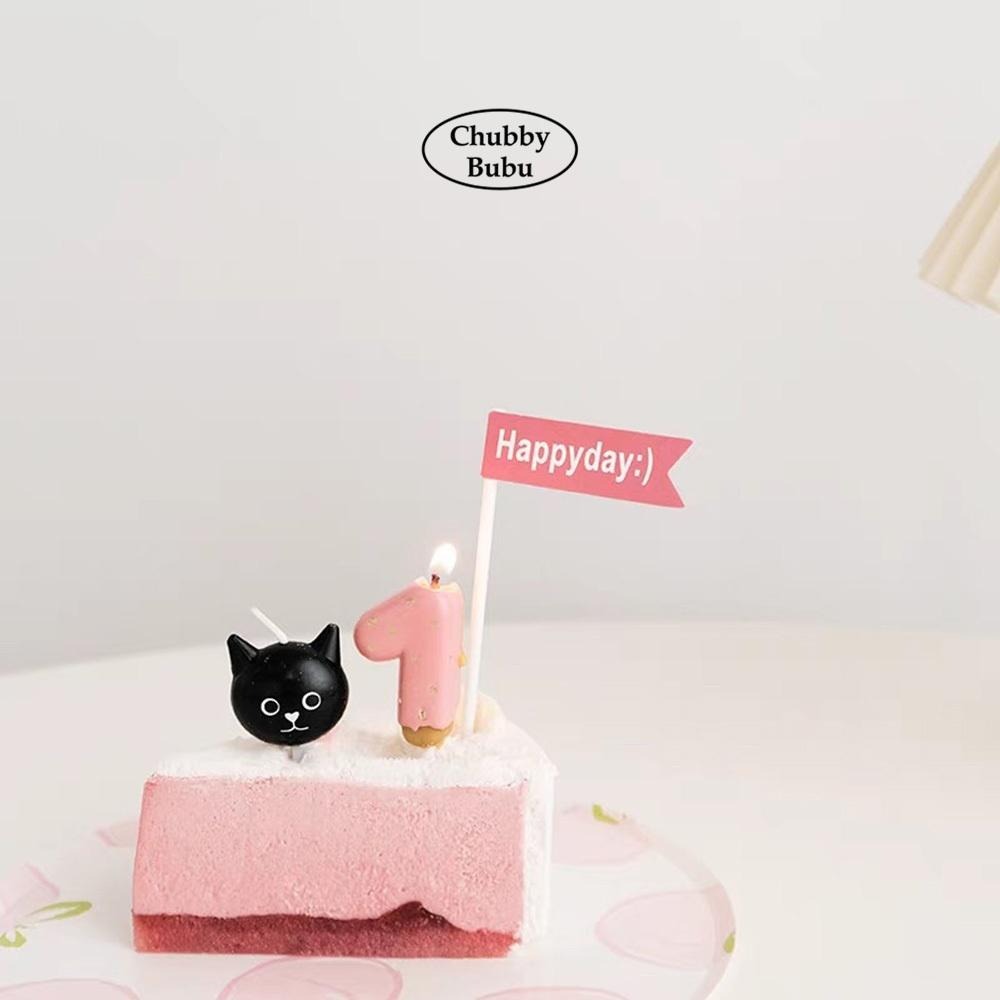 草莓巧克力餅乾造型數字蠟燭 生日蠟燭 情人節蠟燭 歲數蠟燭 彌月蠟燭 百日宴蠟燭-細節圖3