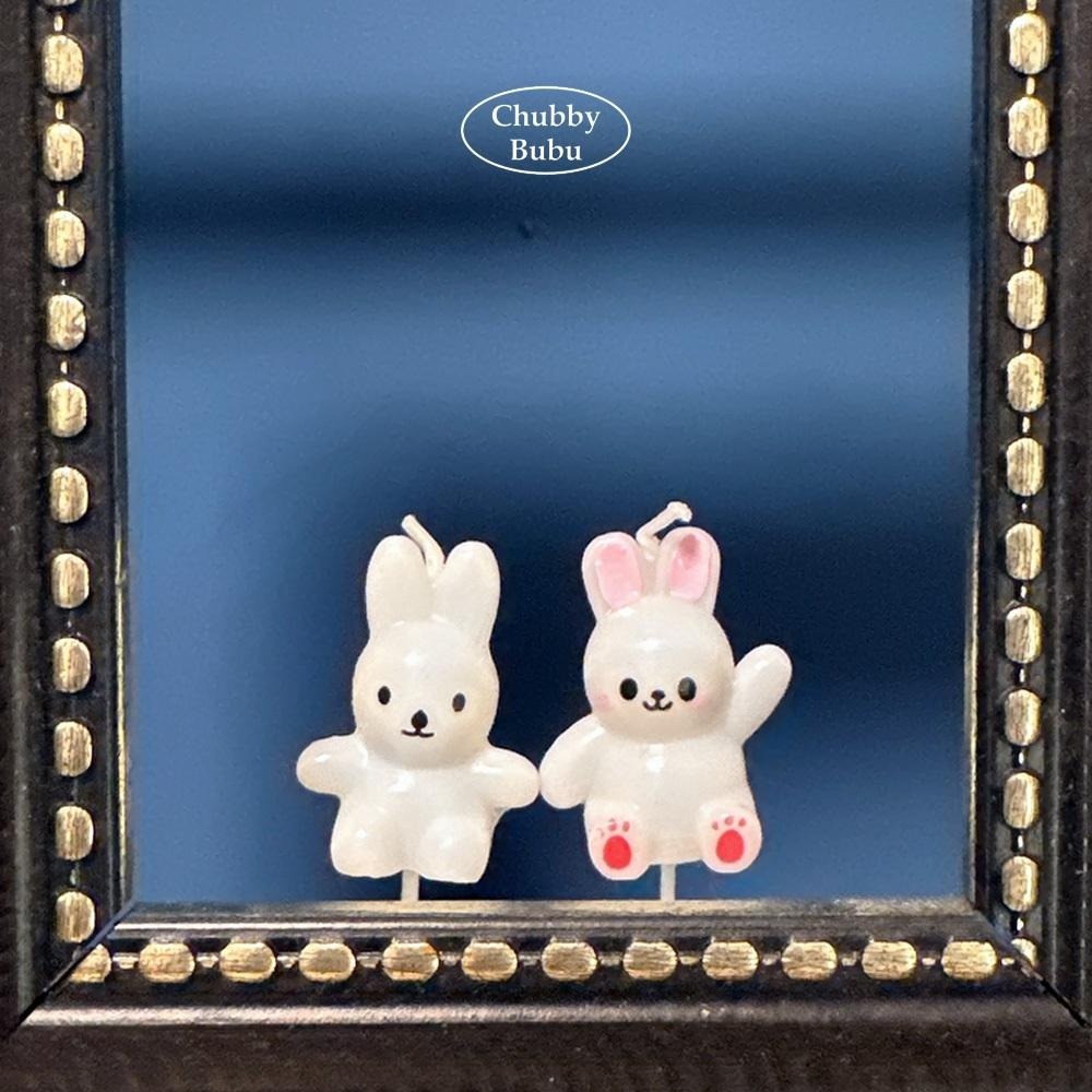 各種小白兔蠟燭🐰 兔子蠟燭 生日蠟燭 ✿ 巧比咘咘 ᴄʜᴜʙʙʏ ʙᴜʙᴜ-細節圖2