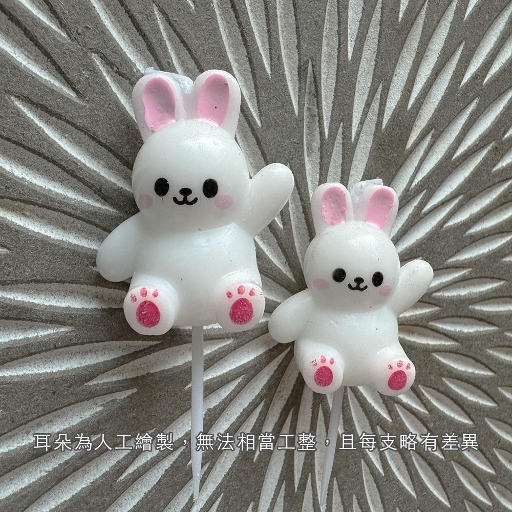各種小白兔蠟燭🐰 兔子蠟燭 生日蠟燭 ✿ 巧比咘咘 ᴄʜᴜʙʙʏ ʙᴜʙᴜ-細節圖3