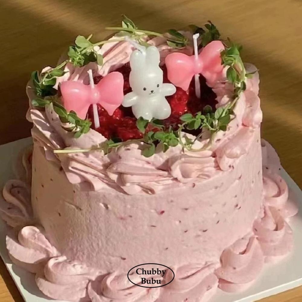 各種小白兔蠟燭🐰 兔子蠟燭 生日蠟燭 ✿ 巧比咘咘 ᴄʜᴜʙʙʏ ʙᴜʙᴜ-細節圖5