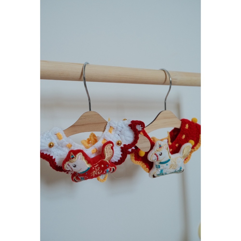 馬年造型圍兜-規格圖1