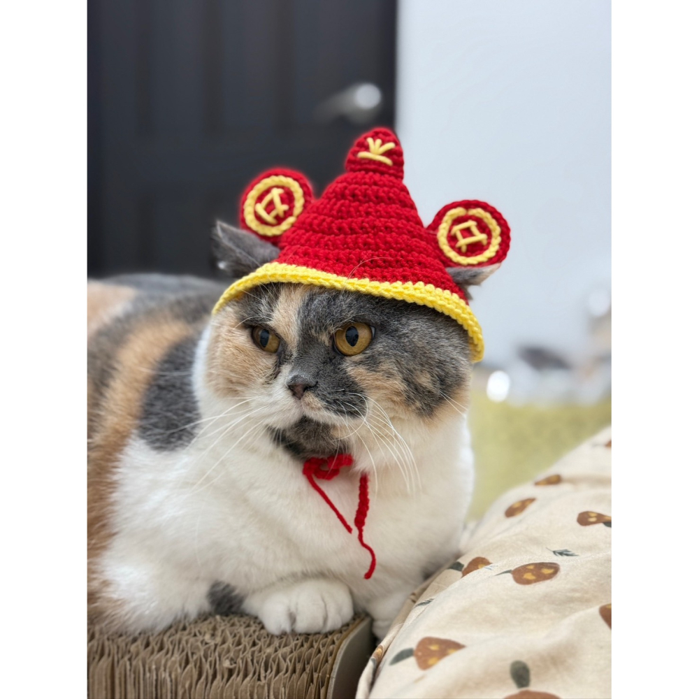 財神爺造型帽子-細節圖3