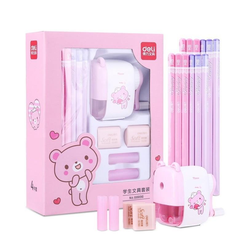 得力文具套裝禮盒小學生開學季文具禮包文具學習用品卡通學習用具伴手禮 w-細節圖9