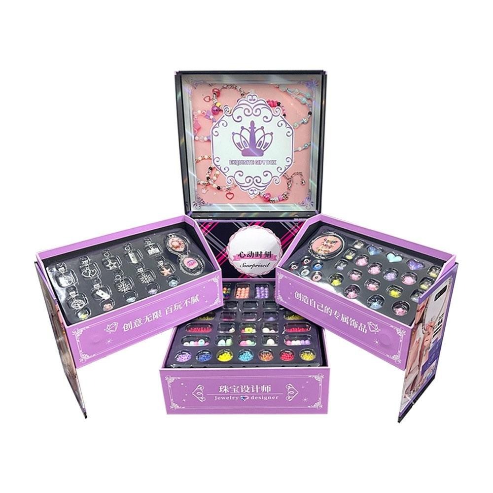 小女孩子兒童5禮物6-12嵗女童7生日8公主串珠十新款9玩具10 w-細節圖5