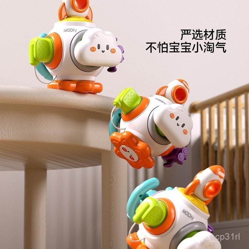 嬰兒玩具忙碌球手抓球益智感觀六面體旋轉盒子寶寶早敎轉轉樂玩具 益智玩具 w-細節圖4