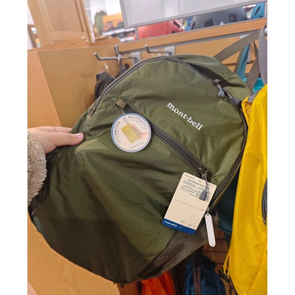 尼龍雙肩包（卡其綠）