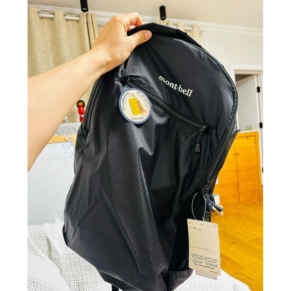 尼龍雙肩包（黑色）