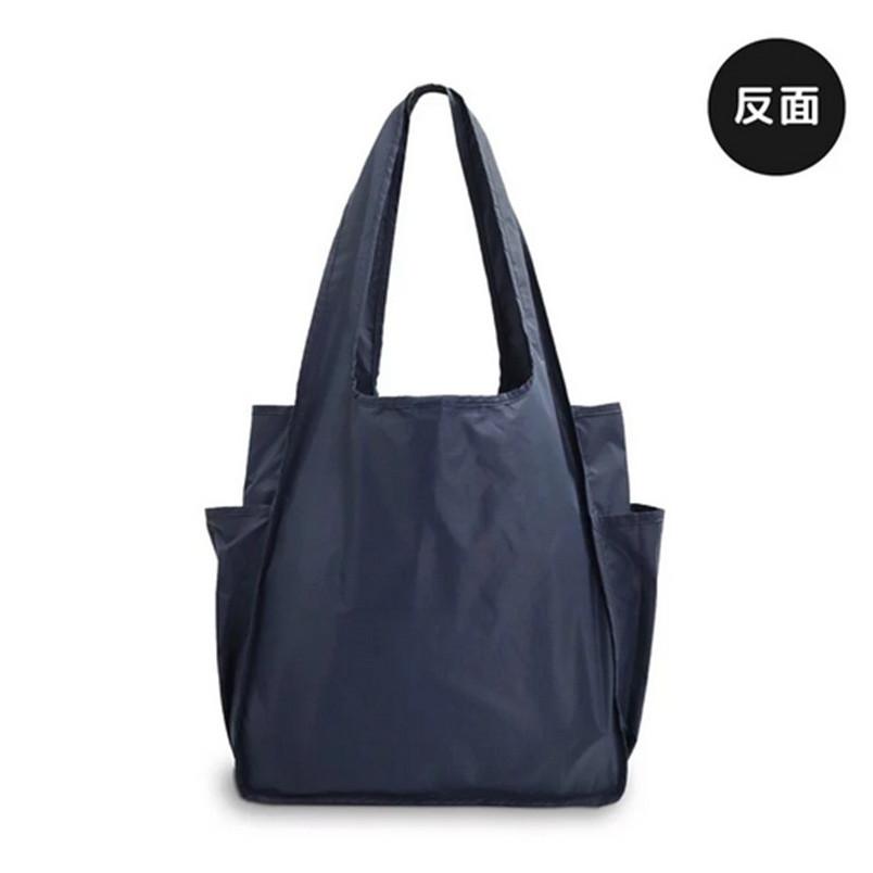 【💖愛選購】ne net驚訝貓卡通可愛折疊大容量購物袋單肩包零錢包二件套萌 驚訝貓 購物袋 單肩包-細節圖4