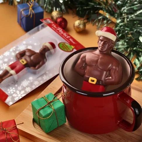 【日本代購】 有現貨 完美男人聖誕棉花糖巧克力 60g 28g 完美男人 聖誕節 巧克力-細節圖3