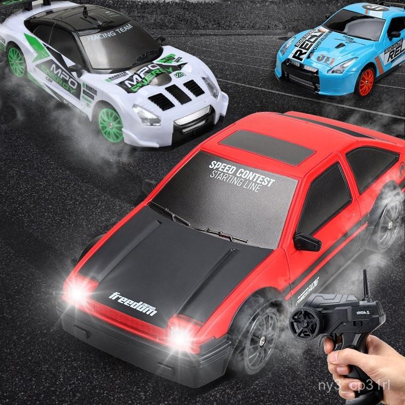 【💖愛選購】漂移小型AE86遙控車四䮠賽車充電高速兒童玩具汽GTR玩具-細節圖2