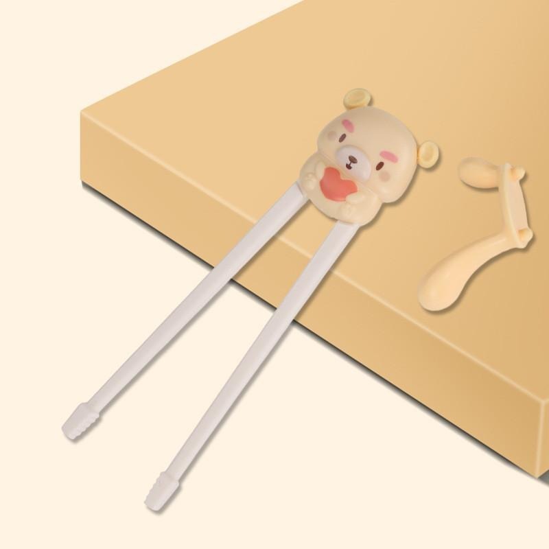 兒童練習筷 訓練筷 虎口定位防滑款 喫飯學習筷 幼兒園 輔助筷 卡通套裝 學習筷 兒童筷子 輔助筷練習 w-細節圖6