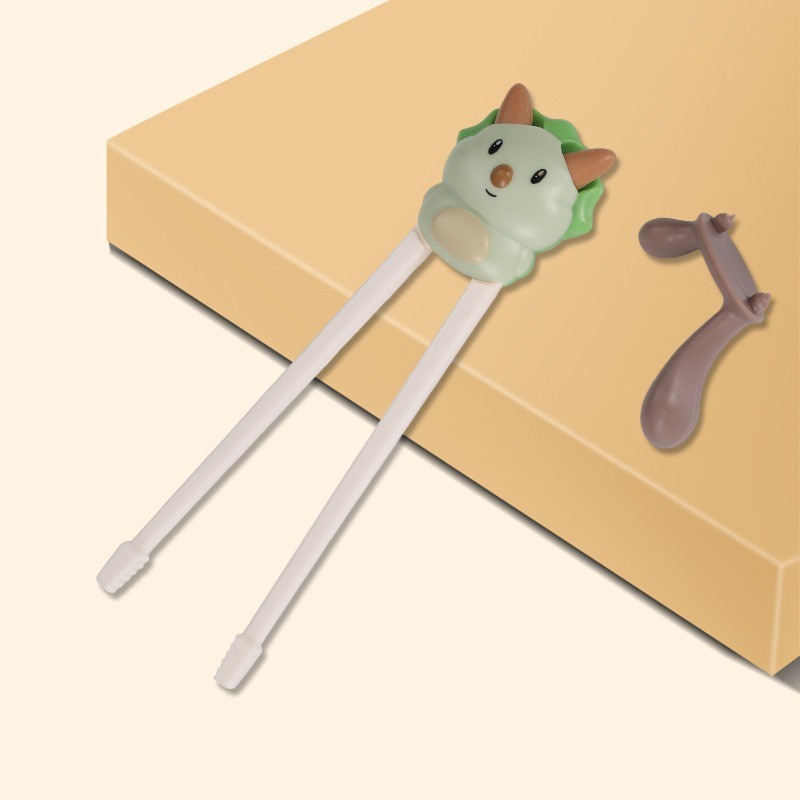 兒童練習筷 訓練筷 虎口定位防滑款 喫飯學習筷 幼兒園 輔助筷 卡通套裝 學習筷 兒童筷子 輔助筷練習 w-規格圖9