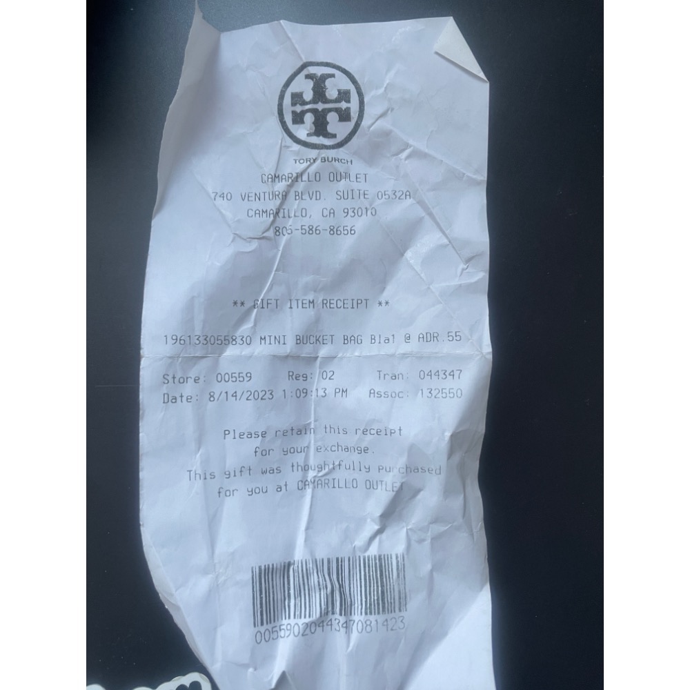 ￼九成新！有購證/TORY BURCH/TB 迷你水桶包 手提包 鏈條包 肩背包 斜背包 側背包-細節圖5