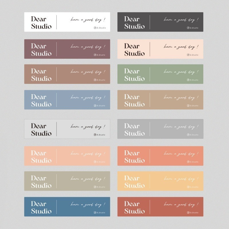 優惠中 |  品牌套版貼紙 | 客製貼紙.套版貼紙.咖啡店貼紙.出貨貼紙.烘焙貼紙-細節圖3