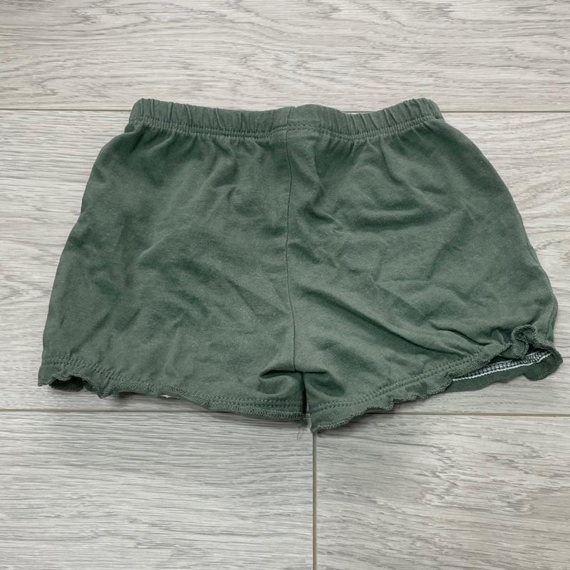 二手 (6m) carter’s 卡特 夏日軍綠小短褲-細節圖2