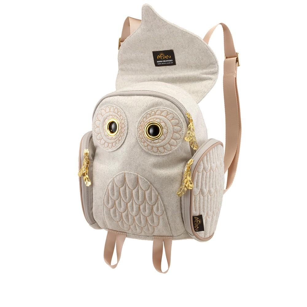 【私訊訂有折扣】羊毛貓頭鷹後背包(S) 香港Morn Creations購實品拍攝🌟最特別的禮物都在奧爾思🌟-細節圖4