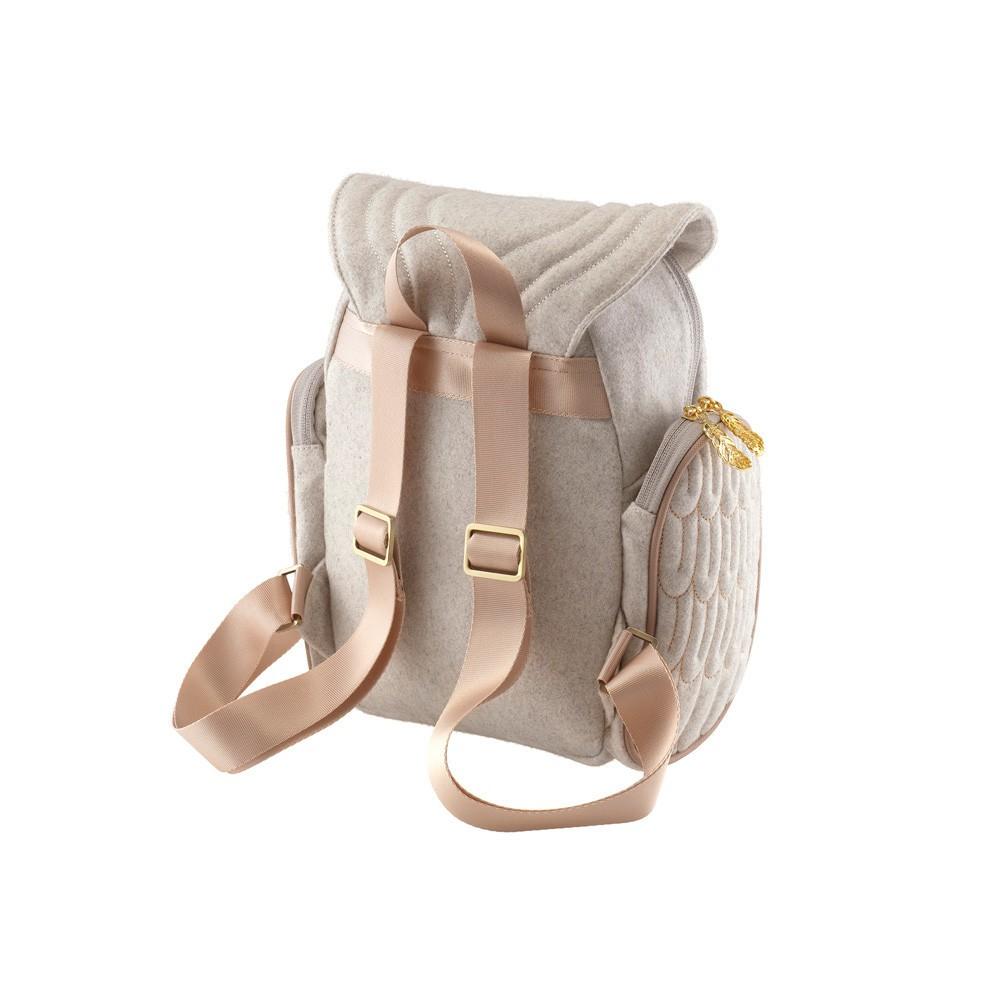 【私訊訂有折扣】羊毛貓頭鷹後背包(S) 香港Morn Creations購實品拍攝🌟最特別的禮物都在奧爾思🌟-細節圖5