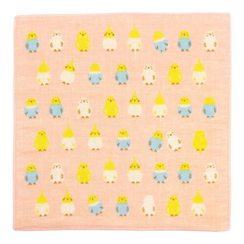 日本製鸚鵡純棉毛巾手帕～最特別的禮物都在奧爾思～-細節圖2