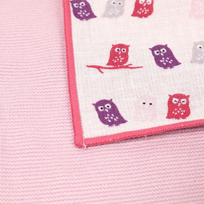 日本製超纖維貓頭鷹小手帕～最特別的禮物都在奧爾思～-細節圖2