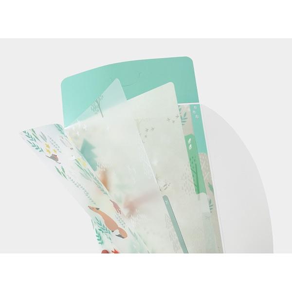 北歐森林三層A5口袋資料夾～最特別的禮物都在奧爾思～-細節圖4