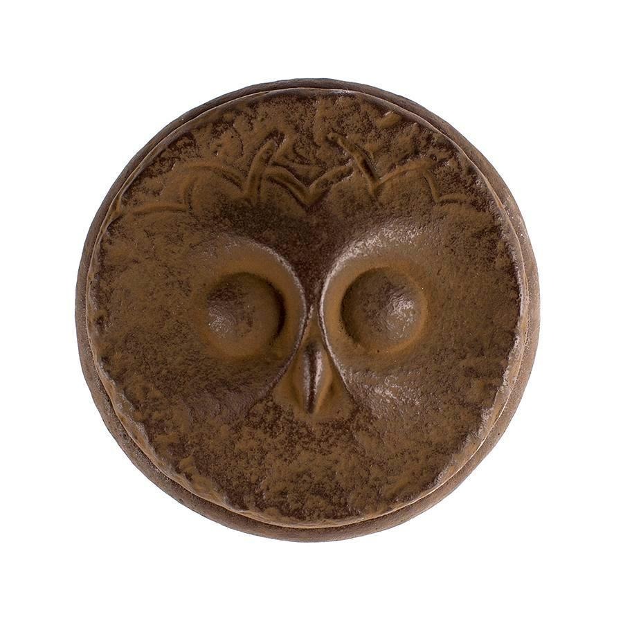 日本馬場忠寬貓頭鷹鑄鐵印台(慧)🌟最特別的禮物都在奧爾思🌟-細節圖2