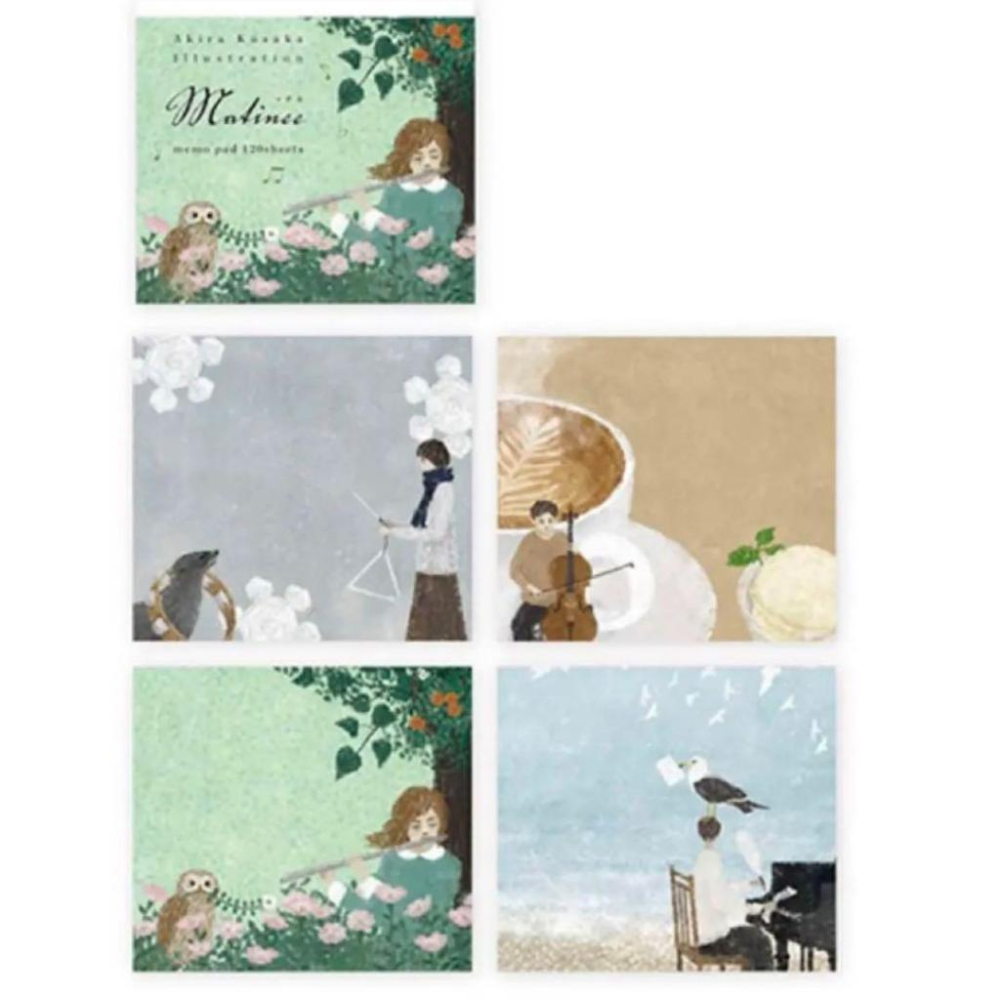 日本晨光貓頭鷹便條紙～最特別的裡物都在奧爾思～-細節圖2