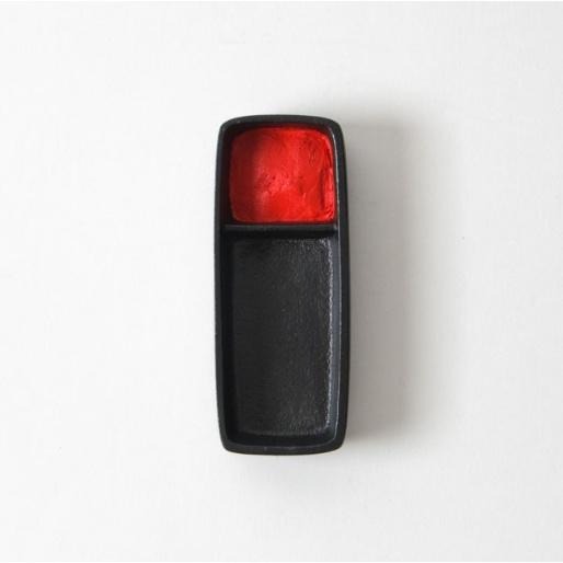 日本馬場忠寬職人鐵器，貓頭鷹鑄鐵長型印台(黑)，升官發財好寓意🌟最特別的禮物都在奧爾思🌟-細節圖2